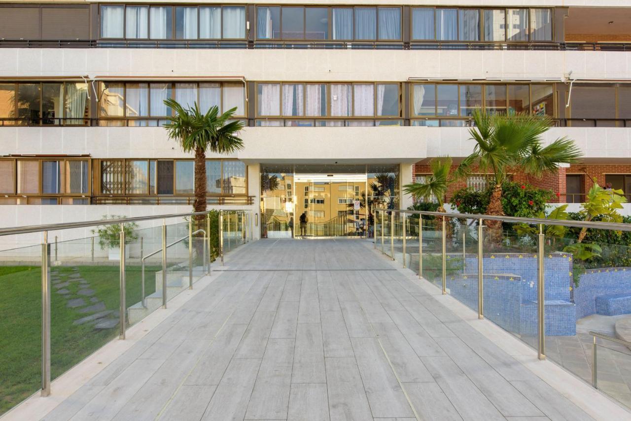 Apartamento Rincon Playa Benidorm Bagian luar foto